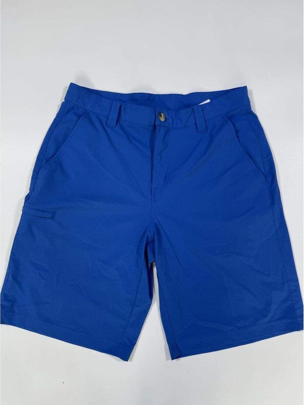 Columbia PFG Omni-Shade Fishing Shorts Blue Men’s 32 Performance